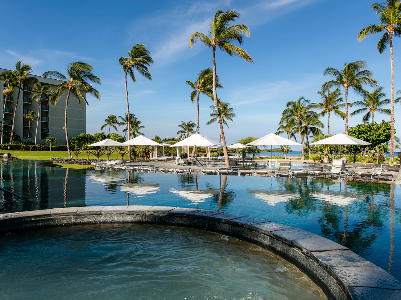 夏威夷大岛威可洛亚海滩威可洛亚海滩万豪度假酒店的图片。